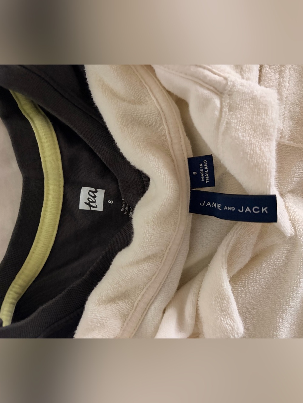 Janie and Jack Cream Teddy Jacket